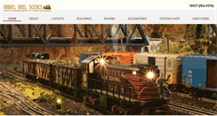 Desktop Screenshot of modelrailscenes.com