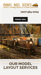 Mobile Screenshot of modelrailscenes.com